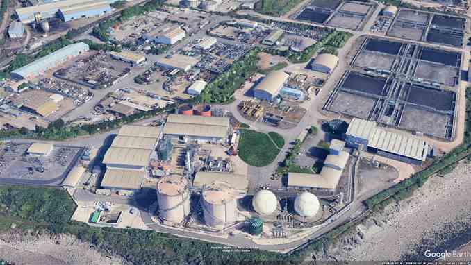 Cardiff - Cardiff waste water treatment works
