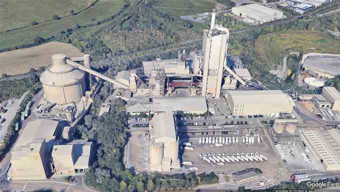 England - Rugby - CEMEX cement plant
