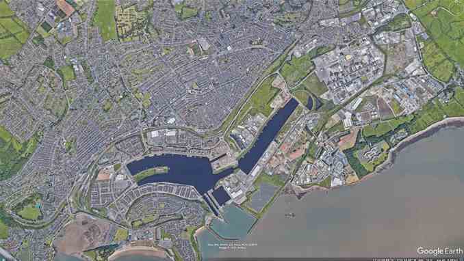 Google Earth - Barry biofuels